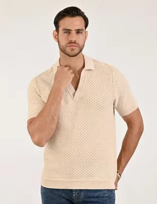 Playera tipo polo para hombre