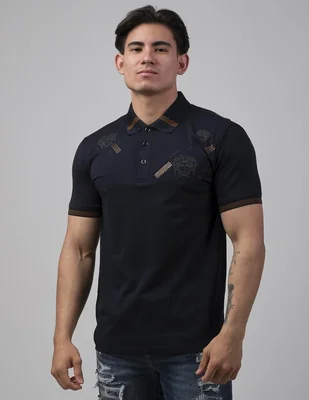 Playera tipo polo para hombre