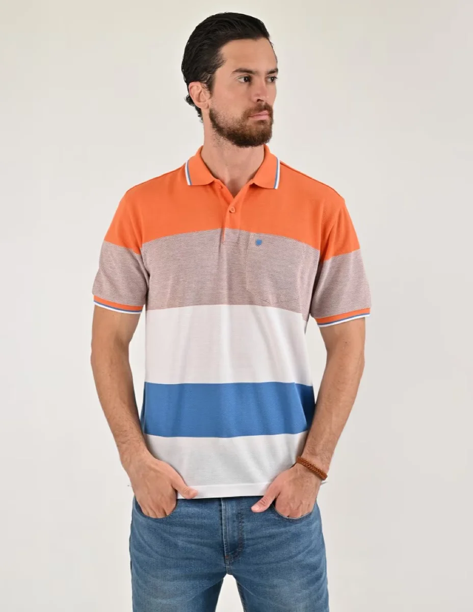 Playera tipo polo para hombre