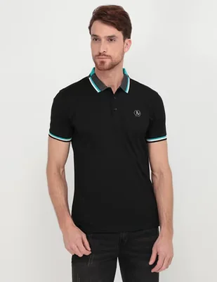 Playera cuello polo para hombre