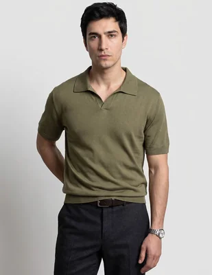 Playera tipo polo para hombre