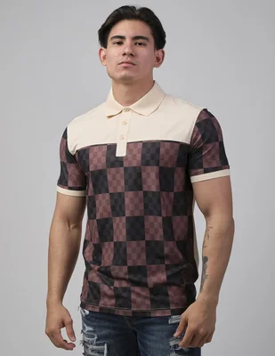 Playera tipo polo para hombre
