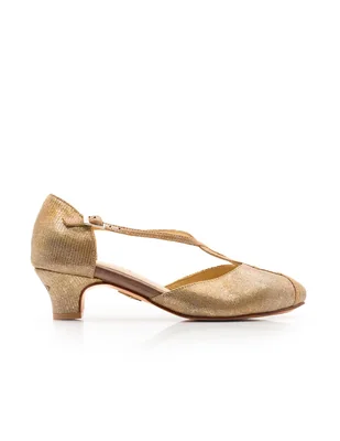 Zapato de tacón de piel para mujer