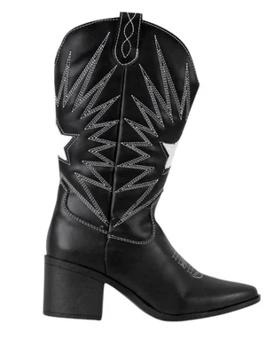 Bota cowboy abajo de la rodilla Vaquera para mujer
