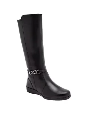 Bota media pierna para mujer
