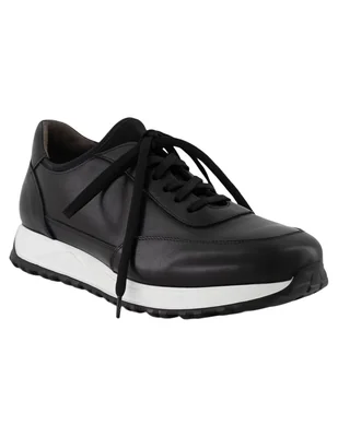 Tenis de piel para hombre