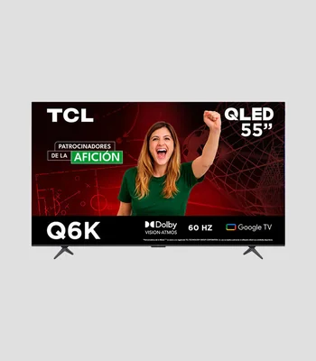 Pantalla 55 Pulgadas Plana QLED 4K 55Q6K