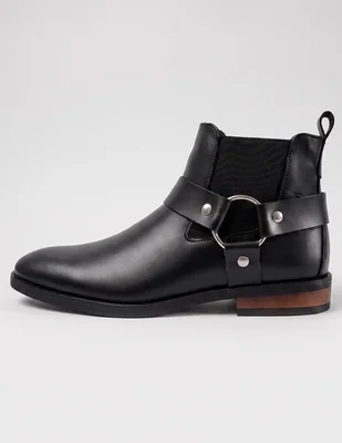 Botín de piel para hombre