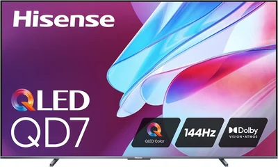 Pantalla Inteligente 100 Pulgadas Hisense QLED Google Smart TV 4K UHD 100QD7N