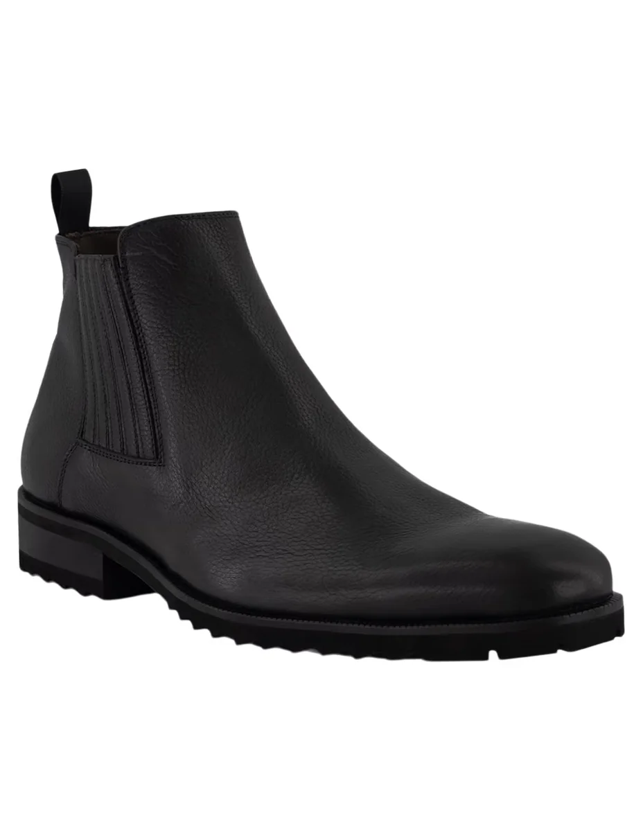 Botín de piel para hombre