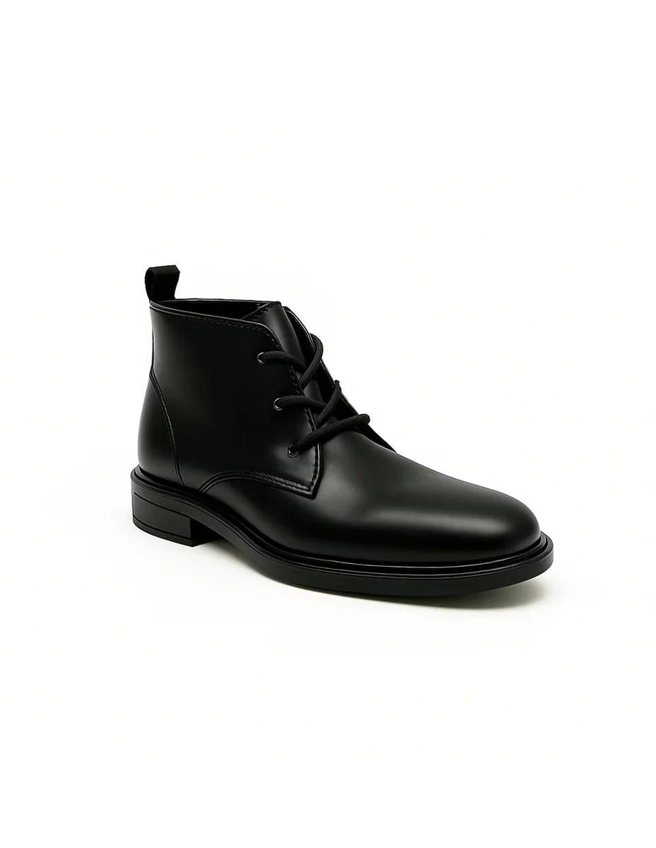 Bota de piel para hombre
