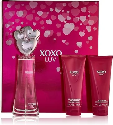Xoxo Luv Eau de Parfum set de dama 3 piezas
