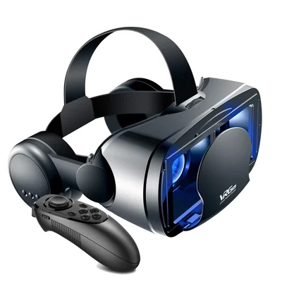 Gafas De Realidad Virtual Newstyp Para Pantallas De 5 A 7 Pulgadas Con Auriculares Integrados Y - Venta Internacional.