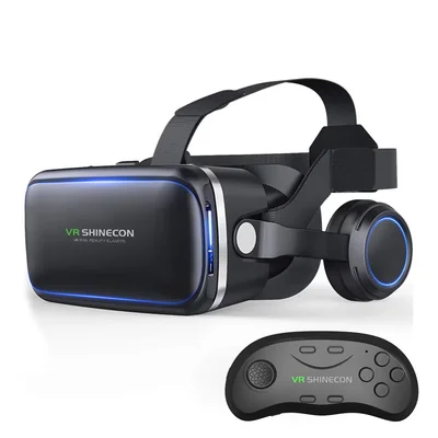 Audífonos Vr Shinecon Con Mando A Distancia Para Iphone Y Android - Venta Internacional.