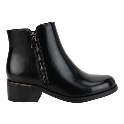 Bota dama vi line cierre metãlico tacon bajo 4.5cm 1313087