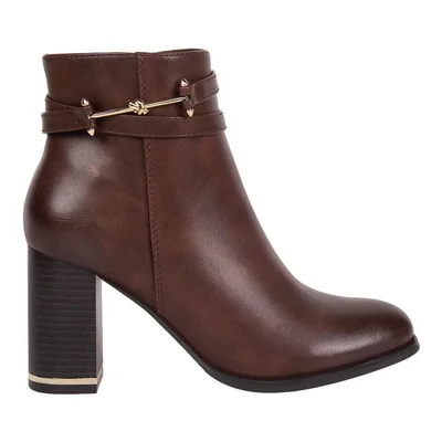Bota dama yaeli fashion vestir herraje placa 8.5cm 1313089
