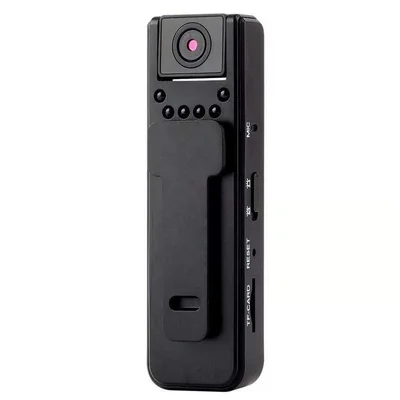 Mini Cámara A8 Con Clip De 1080p Y Visión Nocturna Infrarroja