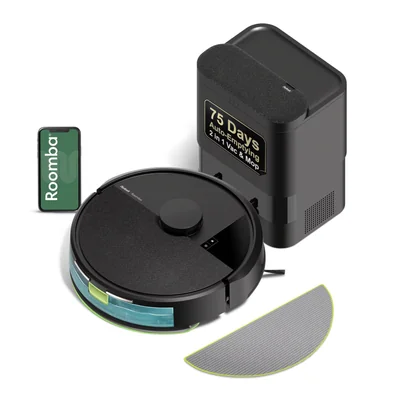 Aspiradora Robótica Irobot Roomba 105x Con Mopa Y Base Autovacío - Venta Internacional.