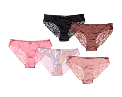 Bikini con Encaje Bebe para Mujer 5 Piezas
