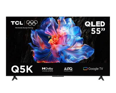 Pantalla Smart TV TCL QLED 55 Pulgadas Ultra HD 4K 55Q5K