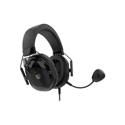 Balam Rush Audífonos Gamer Aviator Level HA757 para PC, Alámbrico, USB, Negro.