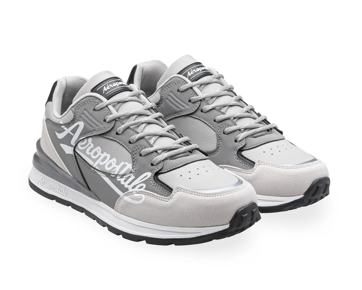 Tenis Aéropostale Lisboa Grises para Hombre