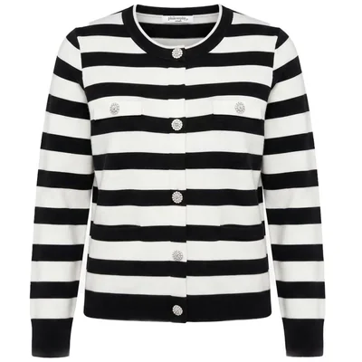 Suéter a Rayas con Botones Philosophy Woman para Mujer Casual