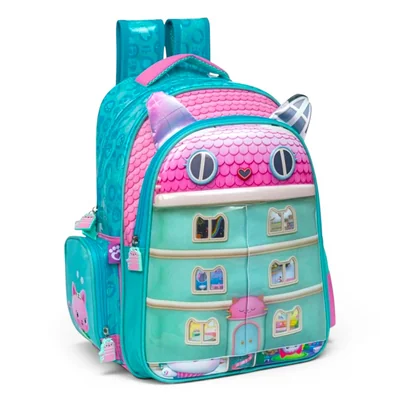 FM Mochila Mediana Casa De Gabby's Dollhouse
