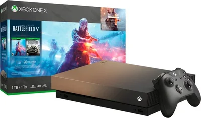 Consola Microsoft Xbox One X Gold Rush Edition 1 Tb - Venta Internacional.