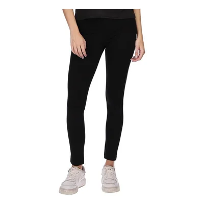 Leggins Mallon Casual Negro Cierres Y Placa Boy London