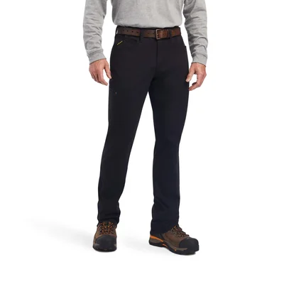 Pantalones Ariat Rebar M4 Negro Corte Bajo Durastretch Para Hombre - Venta Internacional.