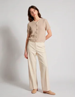 Blusa manga corta para mujer
