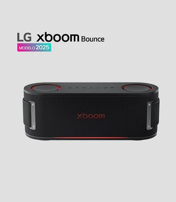 Bocina Bluetooth portátil LG xboom Bounce by will.i.am con 30 hrs de batería