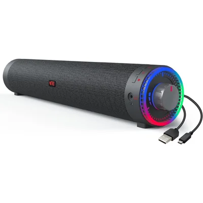 Barra de Sonido Gamer Acer Nitro Bluetooth USB RGB para PC Laptop Consolas