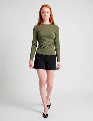 Blusa manga larga para mujer