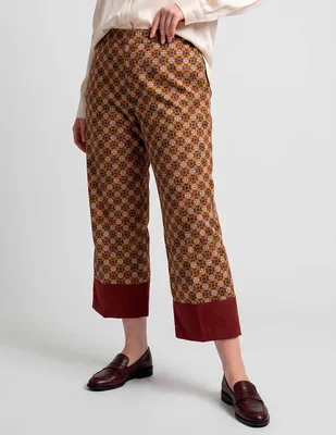 Pantalón relaxed amplio para mujer