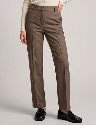Pantalón de vestir straight para mujer