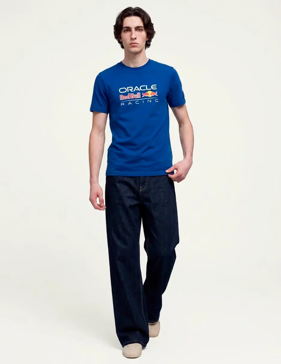 Playera fórmula 1 cuello redondo para hombre