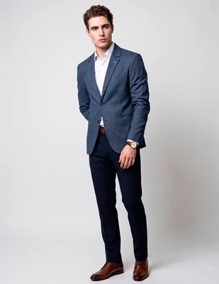 Saco business casual para hombre