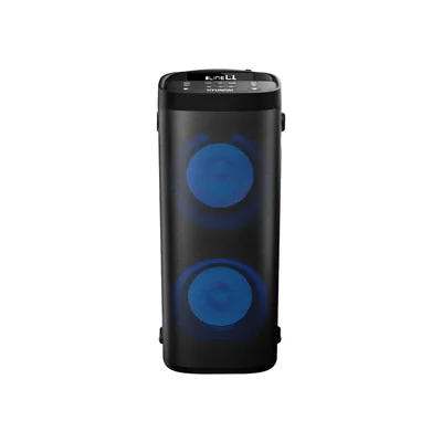 Bocina Portatil Hyundai HYSPBT999 250W LED/USB/SD/BT Negra SYP-Y