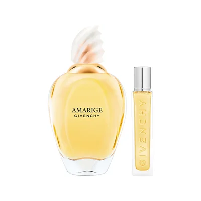 Set De Fragancia Givenchy Amarige Eau De Toilette 100Ml + Travel Spray 12.5Ml Para Dama