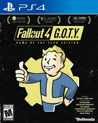 Videojuego Bethesda Fallout 4 Edición del Juego del Año para PS4
