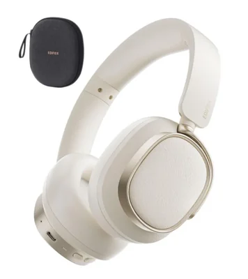 Auriculares inalámbricos Edifier ES850NB con cancelación activa de ruido (ANC) color marfil