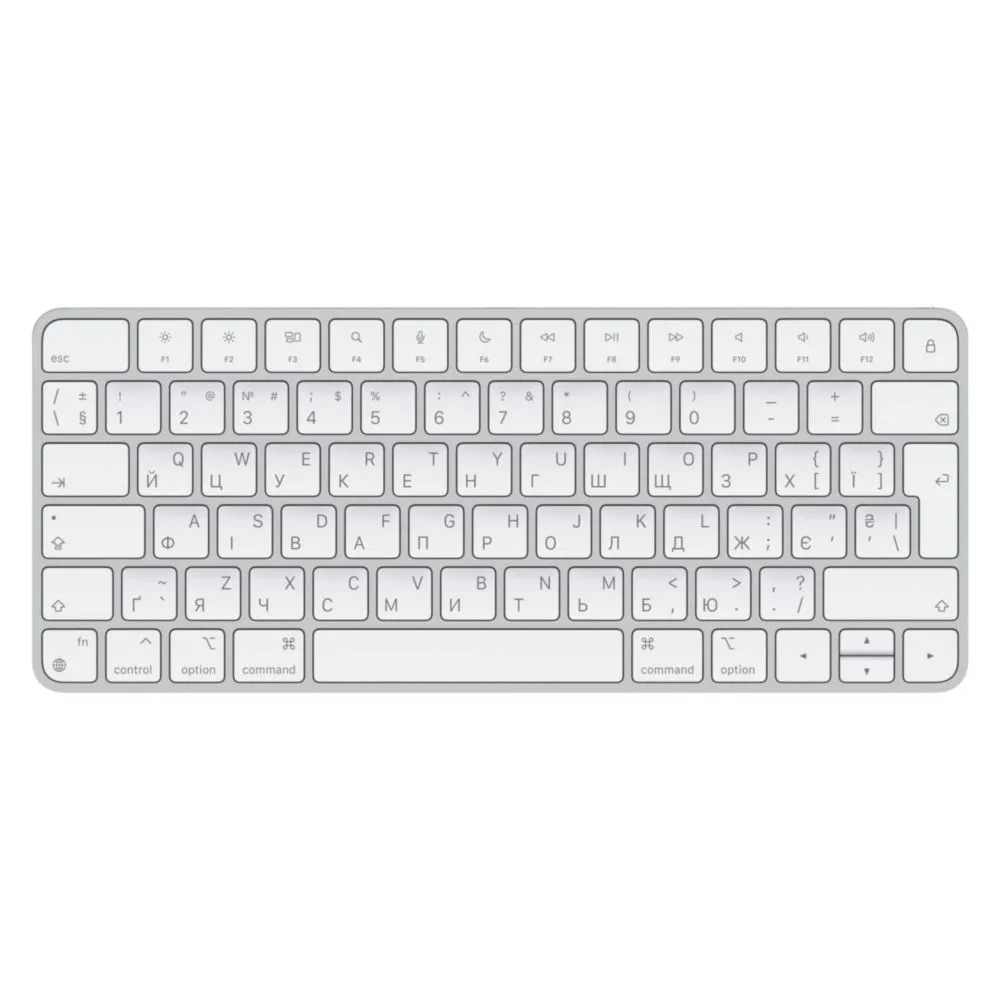 Teclado Apple Magic inalámbrico Bluetooth blanco