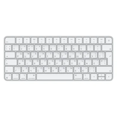 Teclado Apple Magic inalámbrico Bluetooth blanco