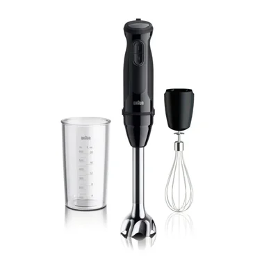 Batidora de mano Braun MQ515 500W de doble velocidad con vaso