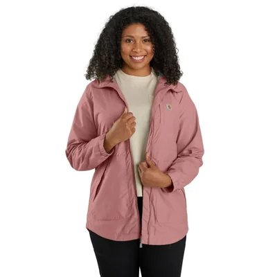 Abrigo Carhartt para Mujer Corte Relajado Tinte Rosa Talla Mediana