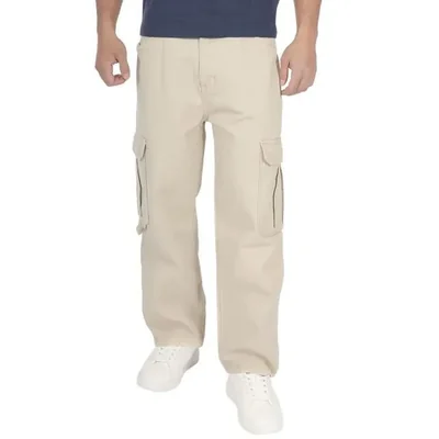 Jeans Cargo Baggy Fit Para Hombre Forever 21