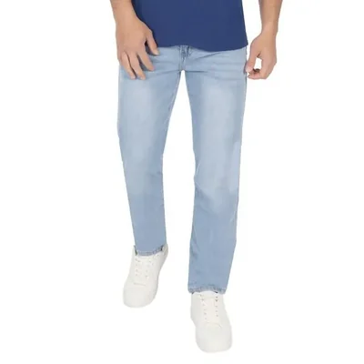 Jeans Rectos Con Jareta Para Hombre Forever 21