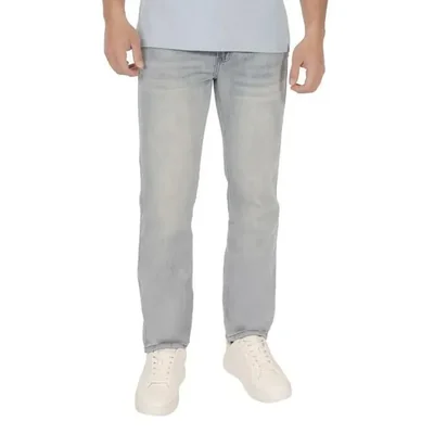 Jeans Rectos Con Jareta Para Hombre Forever 21